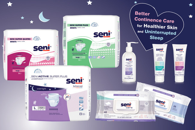 Seni USA's adult incontinence products