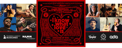 Taylor® Guitars, Zac Brown, KT Tunstall, Jason Mraz And More Join To Create Uplifting Anthem “I Know What Love Is”