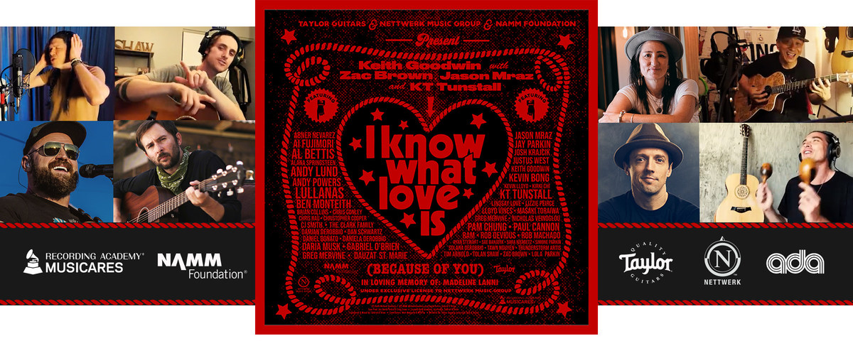Taylor® Guitars Rallies 50+ Of Its Artists, Including Zac Brown, KT Tunstall and Jason Mraz, Forming One-time Supergroup To Produce The Uplifting 2021 Anthem 'I Know What Love Is' - Vimarsana News