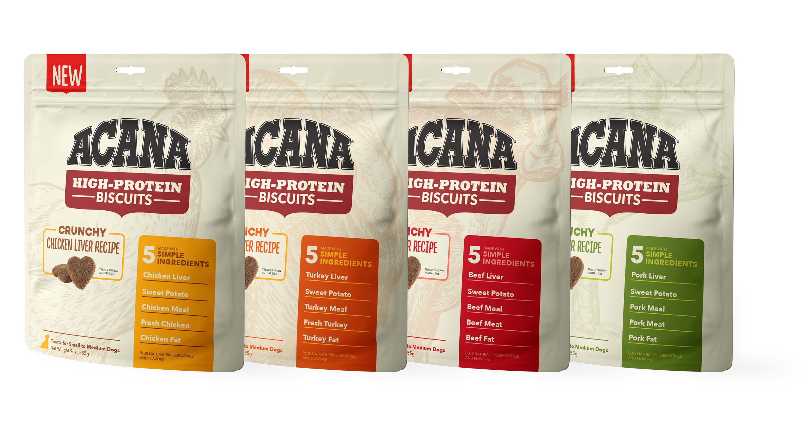 ACANA® Launches HighProtein Biscuits and FreezeDried Food, offering