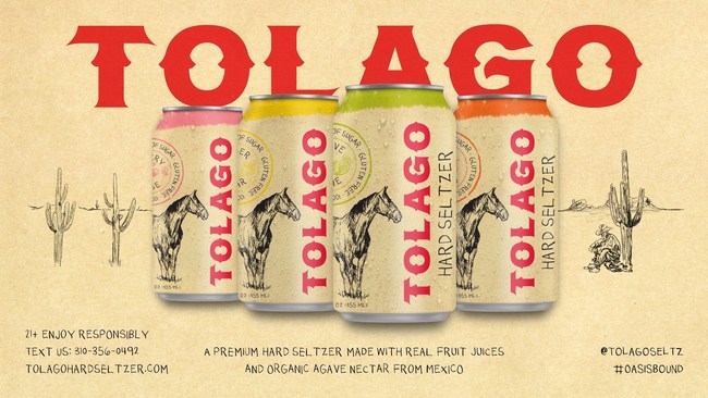 Tolago is based on all-natural ingredients, including ethically sourced fresh fruit juices, pur?es, and natural botanicals from California, as well as fair-trade certified 100% organic agave nectar from Mexico.