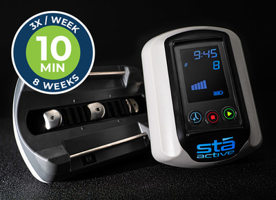 St? Active brings the physical therapy techniques that work, home with simple automated therapy.  Just put it on, hit play and let it pull out the pain. Just like the pros do. No appointments, no pills, no needles, just results that work for 96% of our customers. They tell us it hurts so good. Then in 8 weeks, the hurt is gone. We've got a patent, but our testimonials are the real proof.