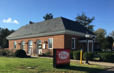 The First Bank & Trust Company Hanover, Virginia Office at 13221 Hanover Courthouse Road.