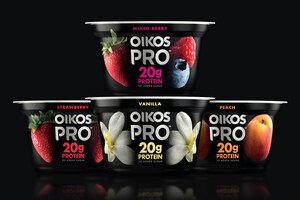 Oikos® Debuts Protein-Packed Line Of Dairy Products, Oikos Pro