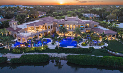 Jupiter Florida Celebrity Home Sets Record As Most Expensive Ever   Waterfront Properties Home 