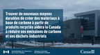 Le gouvernement du Canada annonce un soutien à l'innovation dans les domaines des technologies propres et des matériaux durables
