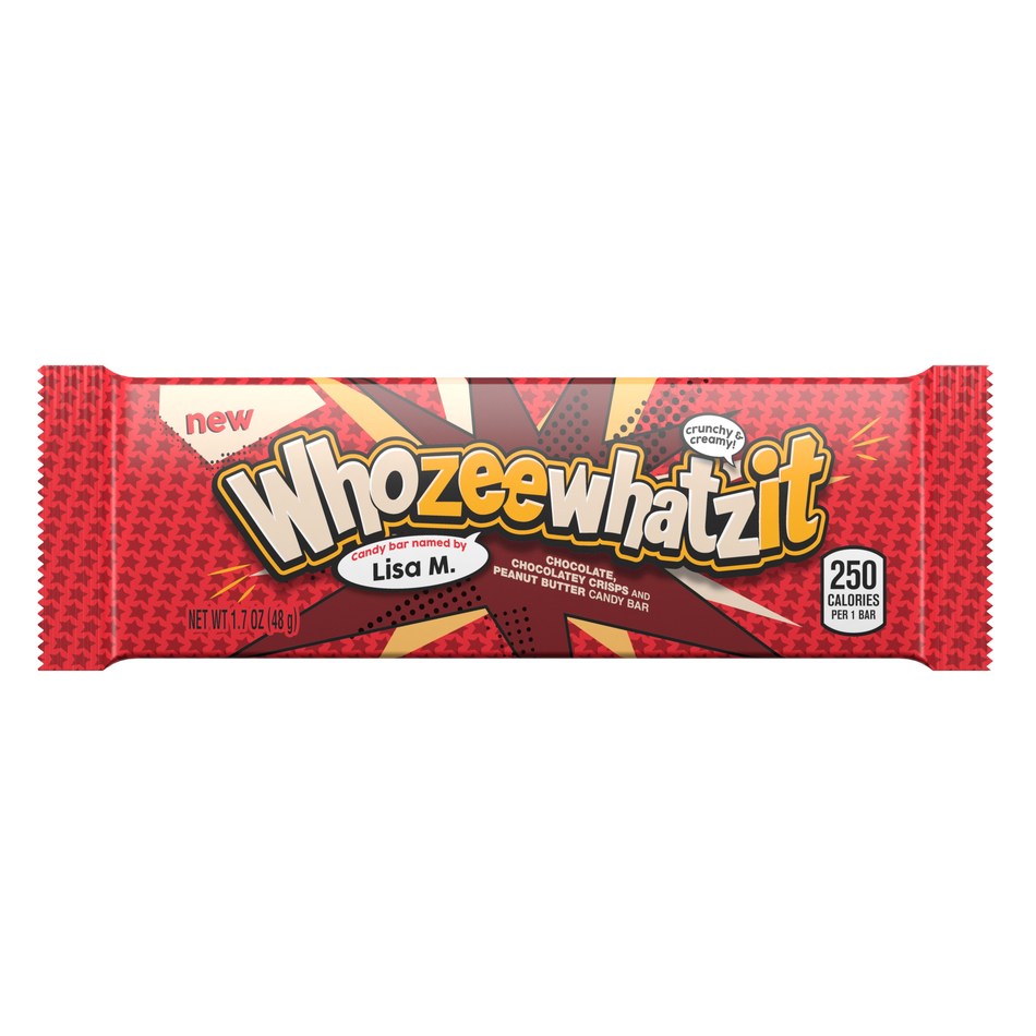 WHATCHAMACALLIT Brand Releases New WHOZEEWHATZIT Bar