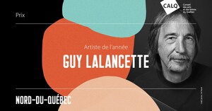L'écrivain Guy Lalancette reçoit le Prix du CALQ - Artiste de l'année au Nord-du-Québec