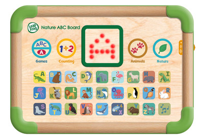 VTech will source materials from responsibly managed forests certified by Forest Stewardship Council® for the new wooden toy - Touch & Learn Nature ABC Board™.