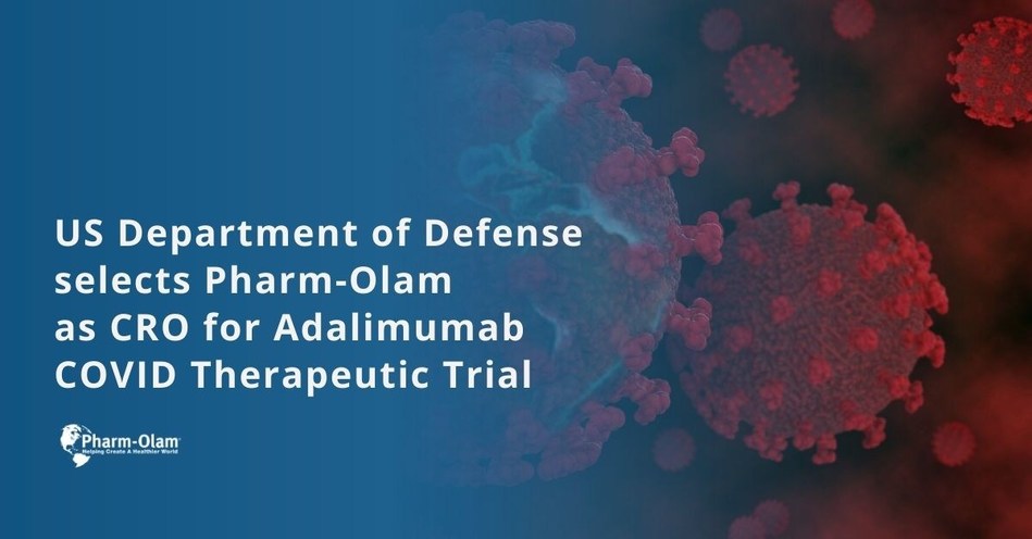 Us Department Of Defense Selects Pharm Olam As Cro For Adalimumab Covid Therapeutic Trial