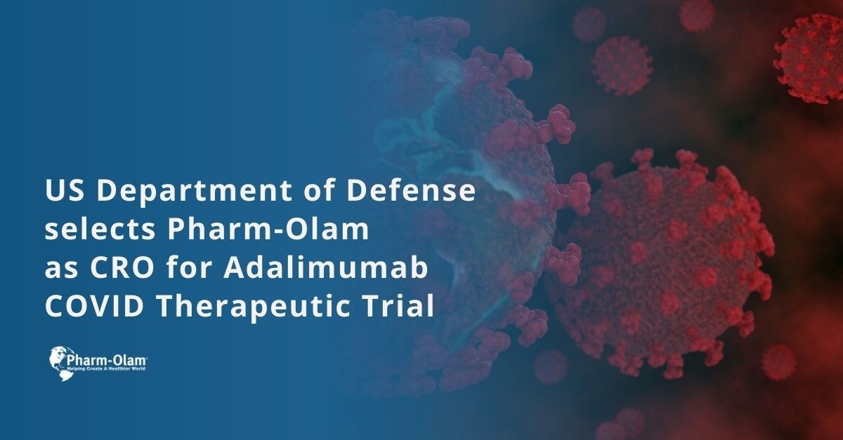 US Department of Defense selects Pharm-Olam as CRO for Adalimumab COVID Therapeutic Trial - Vimarsana News