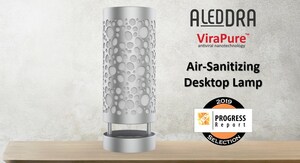 Aleddra's Air-sanitizing Desktop Lamp Is the Best Protection for Your Personal Workspace