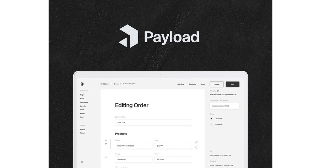 Payload, a New Headless Content Management System, Launches to the Public