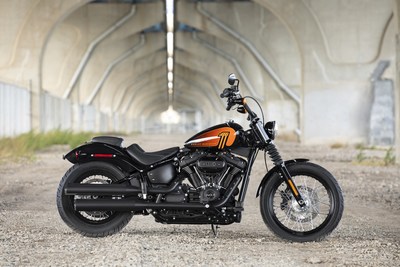 Harley-Davidson offers motorcycle riders more performance, style, technology and freedom for the soul in 2021.& Visit www.H-D.com to learn more about how Harley-Davidson is fueling the& timeless pursuit of adventure and freedom for the open road. Street Bob 114 motorcycle shown.
