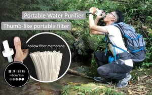 Mbran Filtra Introduces the Smallest Portable Water filter in the World