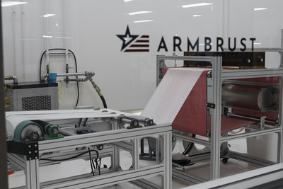 Armbrust American's Texas-based medical mask facility & meltblown machine.