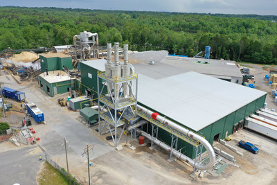 An overhead view from Profile's 2019 Conover, North Carolina plant expansion.