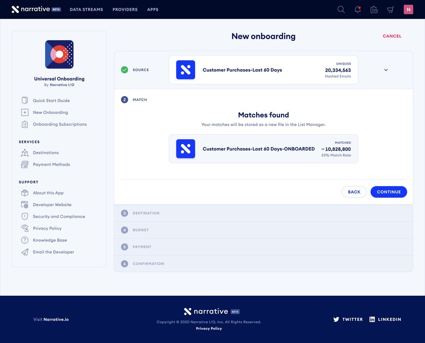 Narrative Unveils Universal Onboarding, Industry's First Self-Service Solution for Onboarding Offline Customer Data - Vimarsana News
