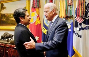 Presidente de Honduras da la bienvenida al plan del presidente Joe Biden para construir seguridad y prosperidad en asociación con el pueblo de Centroamérica