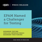EPAM positioned as a Challenger in Gartner's 2020 Magic Quadrant for Application Testing Services