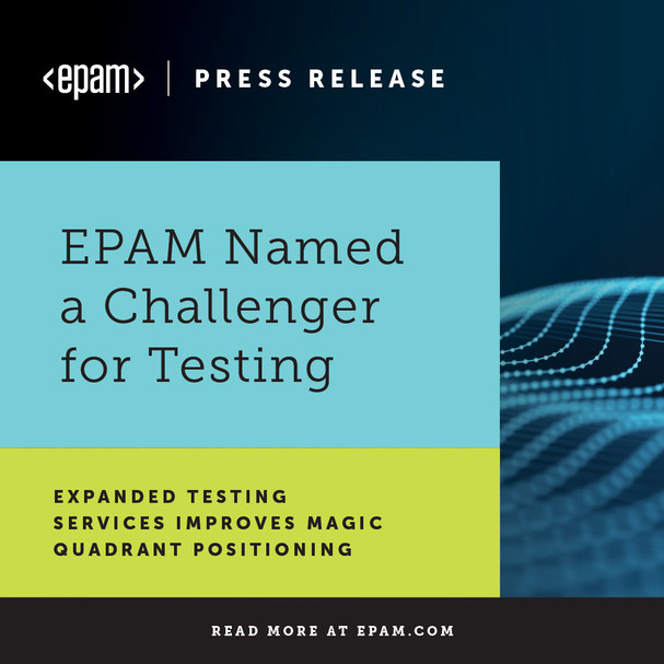 EPAM positioned as a Challenger in Gartner's 2020 Magic Quadrant for Application Testing Services - Vimarsana News