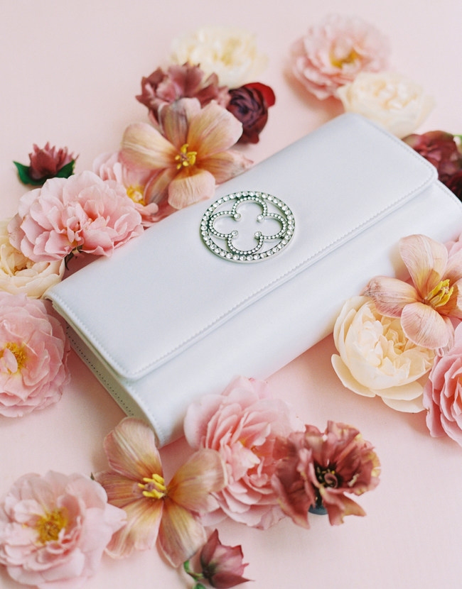 The Mrs. Clutch recently launched a line of heirloom-worthy clutches to have and to hold in six different colors, all featuring a signature Quatrefoil representing Love & Luck.