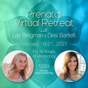 Celebrity Yoga Instructor Desi Bartlett and Best Selling Author and Doula Lori Bregman Team Up to Support Pregnant Mamas During COVID-19 with Their First-Ever Virtual Prenatal Retreat