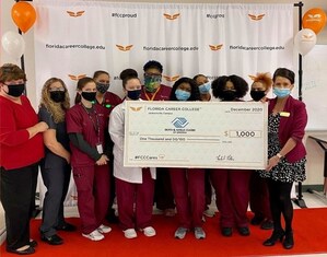 Students at Florida Career College in Jacksonville Win Contest, Make $1000 Donation to Boys &amp; Girls Club