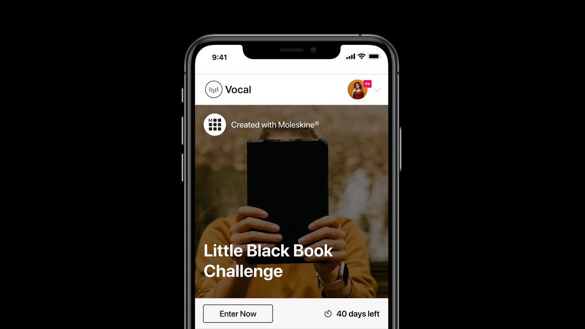 Creatd Celebrates First Year of Vocal's 'Challenges' Feature in Partnership With Moleskine, Offering Largest-Ever Cash Prize - Vimarsana News