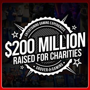 Grover Gaming Surpasses $200 Million Raised for Charities
