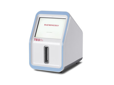 Haemonetics’ TEG®  6s Hemostasis Analyzer, in combination with clinical information, provides rapid, comprehensive and accurate identification of an individual’s hemostasis condition.