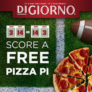 All Eyes On Pi For Pro Football's Biggest Game As DIGIORNO® Again Offers Fans A Chance To Win Free Pizza