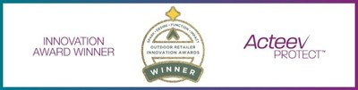 La tecnología antimicrobiana Acteev Protect de Ascend ganó el Innovation Award 2021 de Outdoor Retailer por su funcionalidad.. (PRNewsfoto/Ascend Performance Materials)