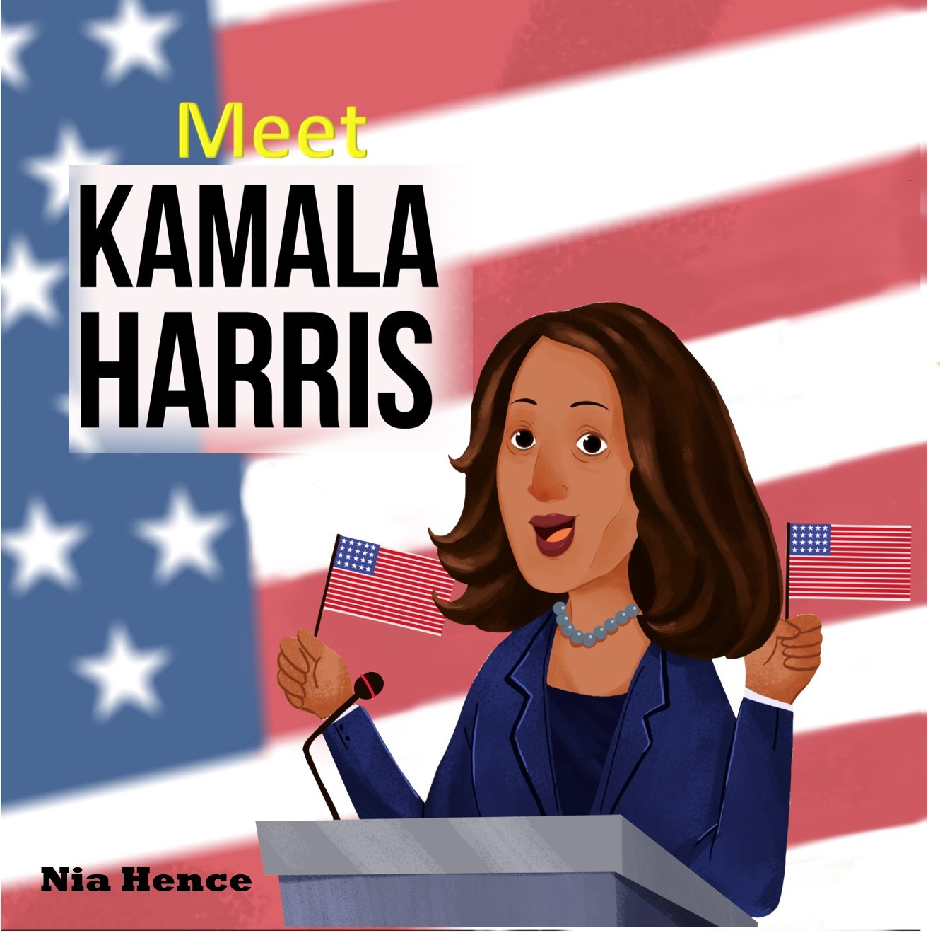 Blomie Publishing Announces New Illustrated Book On Vice President Kamala Harris For Children 12 Years And Under