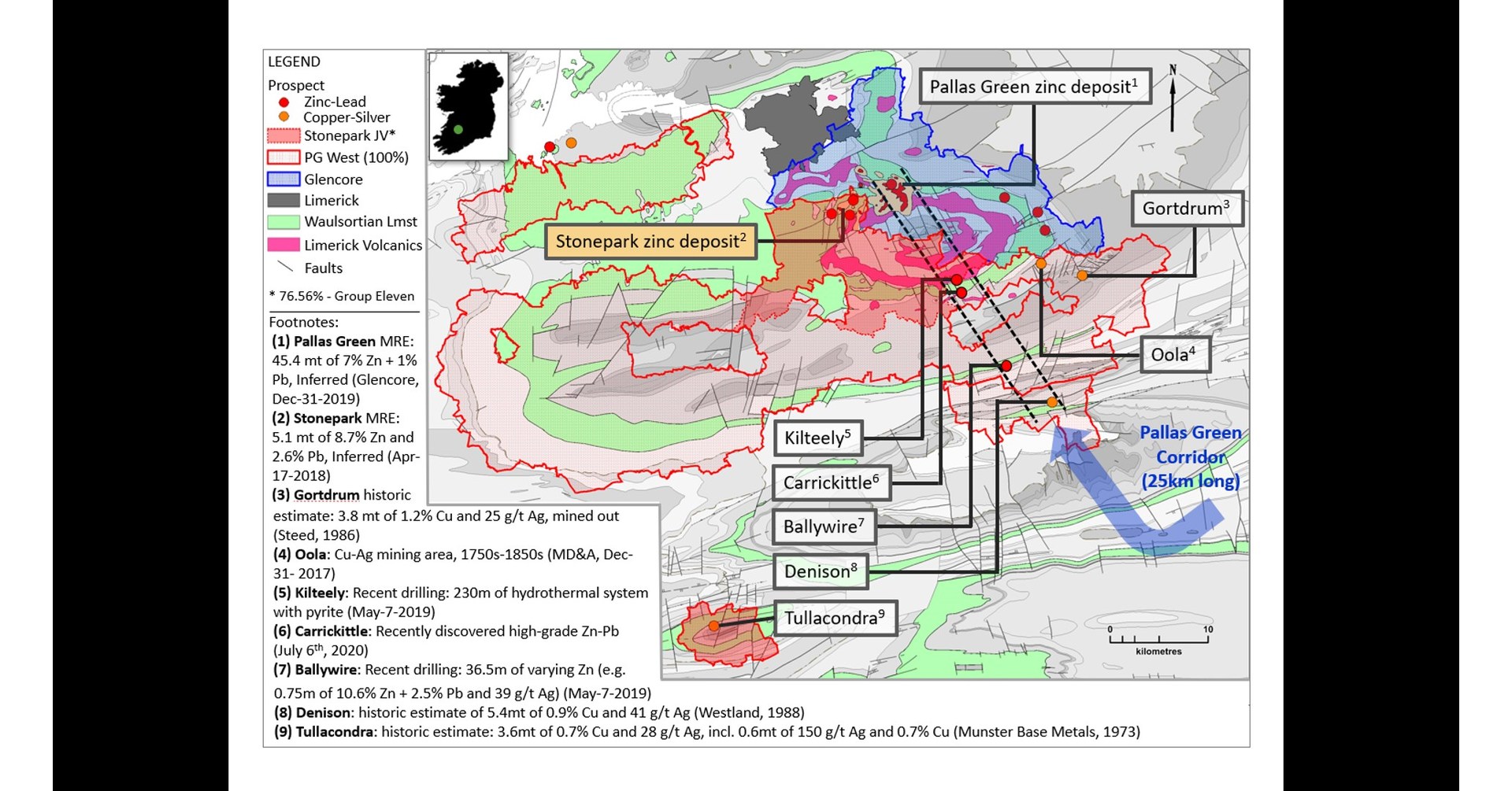 Group Eleven Intersects Up To 8.7 Zinc and 3.3 Lead (12.0 combined