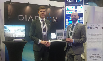 Diadrom CEO Carl Johan Andersson (right) and Jonas Hellberg, Head of Product Development, who's company shares a similar open ethos to Kvaser.