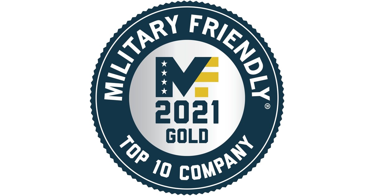 PenFed Credit Union Named 'Top Ten Military Friendly® Company for 2021' by VIQTORY Media