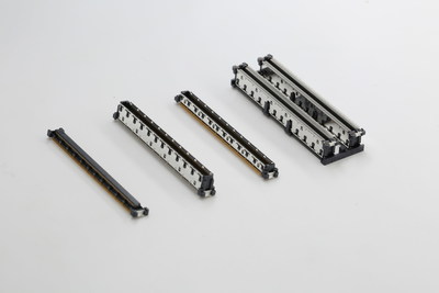 TE Connectivity's new free height computer-on-module (COM) connectors address vertical, parallel board-to-board connections that require high-speed data transmission and different stacking heights.