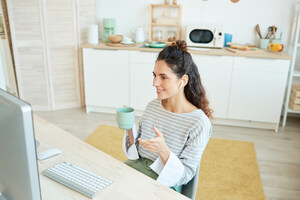 First of a kind Virtual Coffee Machine app with social meeting moments to support workforce wellbeing in a remote workplace