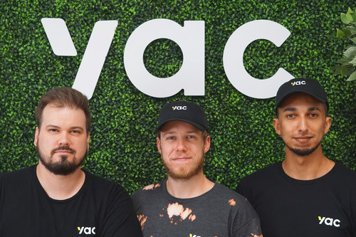 Yac Inc. co-founders, Justin Mitchell, Hunter McKinley and Jordan Walker