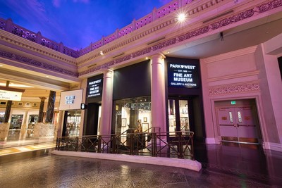 The Park West Fine Art Museum & Gallery can be found at the Forum Shops in Caesars Palace on the Las Vegas Strip. (Photo by Amanda Nowak Photography)