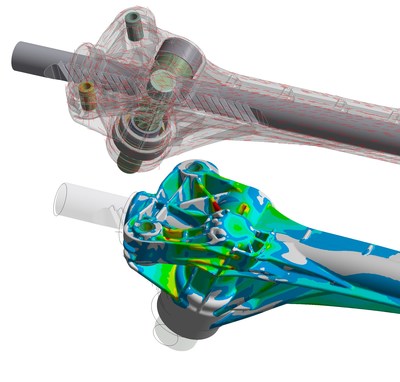 thyssenkrupp Presta AG uses Ansys Mechanical to simulate their steering components.