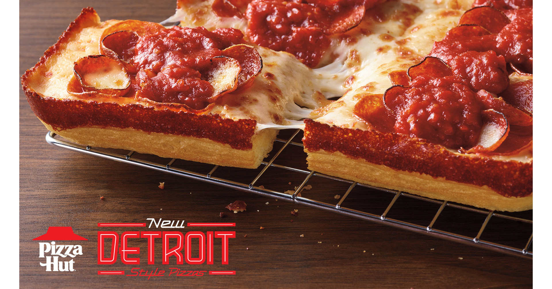 Pizza Hut Unveils New Handcrafted DetroitStyle Pizza Nationwide