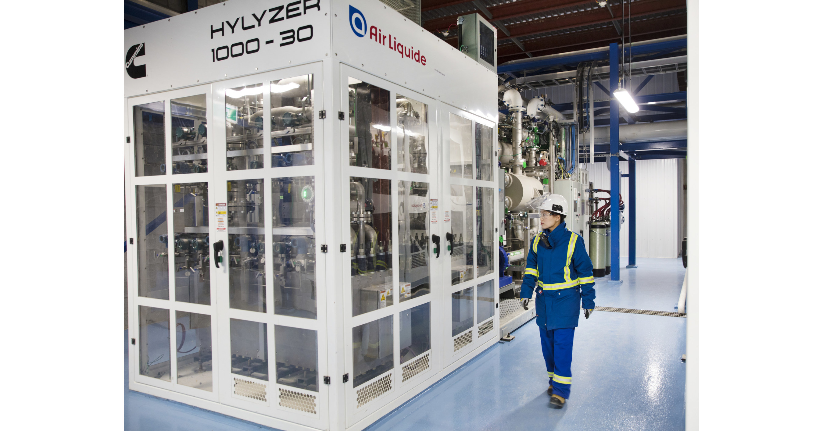 Air Liquide inaugurates the world's largest low-carbon hydrogen  membrane-based production unit in Canada