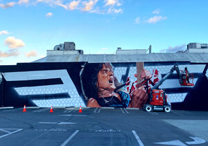 Guitar Center Celebrates the Life of Eddie Van Halen with a New Mural at Flagship Hollywood Store