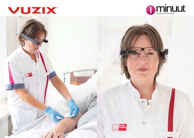 1Minuut Innovation Using M400 Smart Glasses To Support Healthcare and COVID-19 Needs