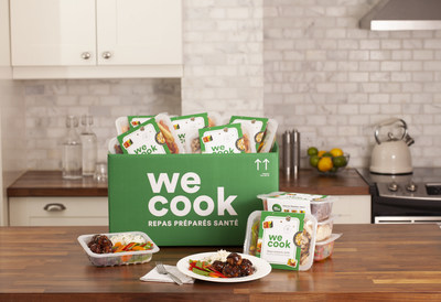 WeCook offre des plats quilibrs et prts  manger livrs frais  domicile. (Groupe CNW/WeCook)