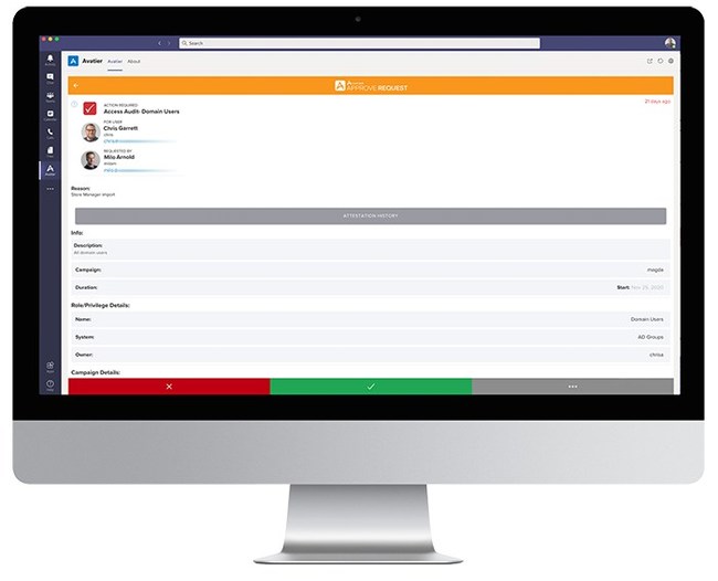 Discover a breakthrough seamless collaborative self-service IT experience and automation using Avatier and Microsoft Teams.