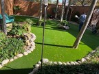 Synthetic Grass Installation Transforms Texas Backyard into Pet Paradise