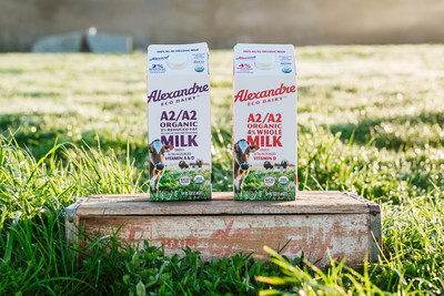 NEW: Alexandre Family Farm A2/A2 regenerative organic milk in cartons now available nationwide.  Milk for Humans - good for your body and the Earth!  The 1st certified regenerative organic dairy in the US.
